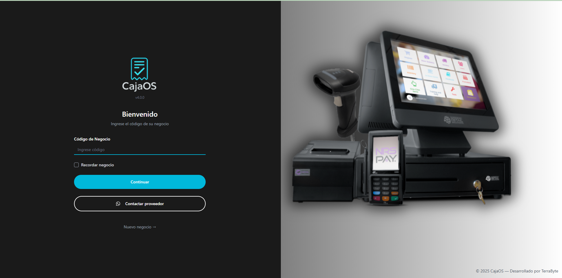 CajaOS Sistema Completo